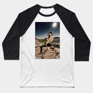 Street dancer doing moves Baseball T-Shirt
